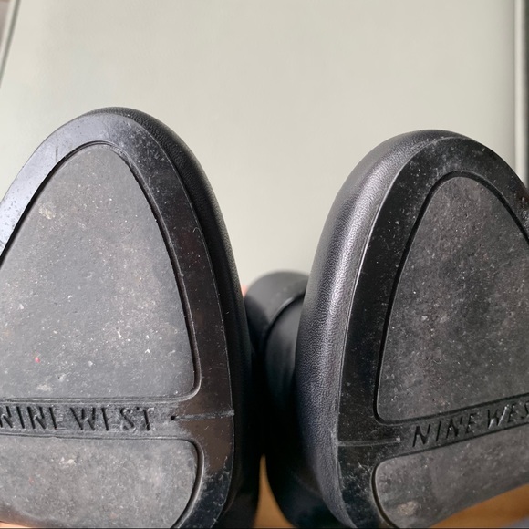 Worn twice NINE WEST leather heels - Picture 9 of 13